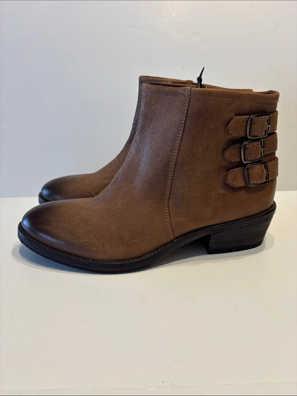 NWOT - MIA Women's Neal Brown Leather Ankle Boots